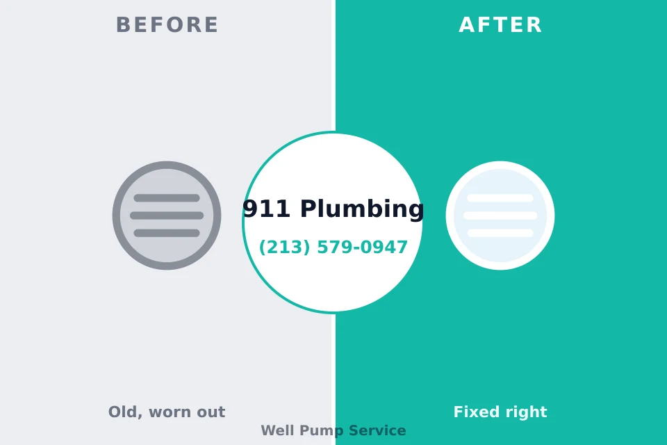 Before and after: plumbing repair Dauphin, PA